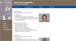 Desktop Screenshot of logopaedie-homburg.de